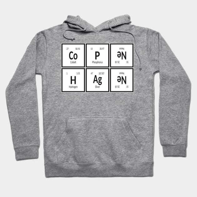 Copenhagen City of Elements Hoodie by Maozva-DSGN